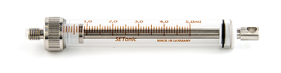 SYR 5,0ml PTFE C-KP